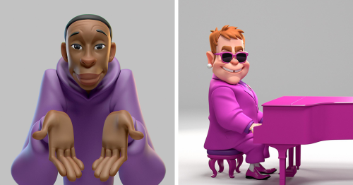 35 Pop-Culture Characters And Celebrities Recreated Into 3D Caricatures By This Brazilian Artist