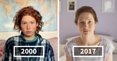 Photographer Photographs Her Friends In 2000 And Then In 2017 Again, Shows How Differently People Age