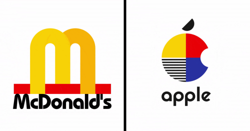 These Designers Remade Iconic Logos In Different Styles, And Here Are The Results