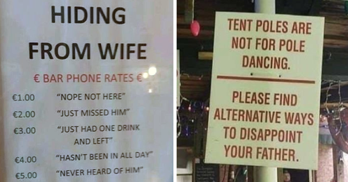 50 Times Signs Were So Funny, This Person Decided To Start A Twitter Thread Interview With Author