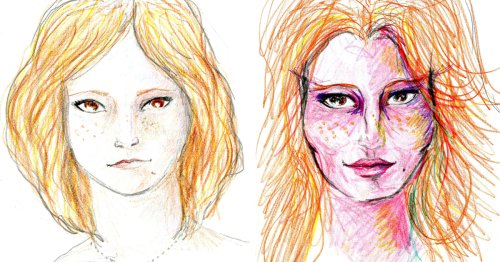 Artist Used LSD And Drew Herself For 9 Hours To Show How It Affects Brain