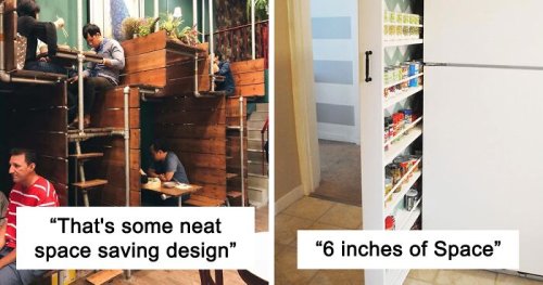 35 Clever Solutions To Problems That Small Space Owners Have