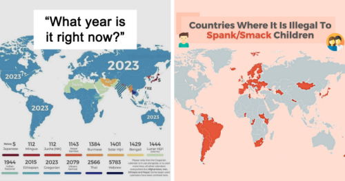 40 Surprising Maps That Show A Completely Different Side To The World We Live In (New Pics)