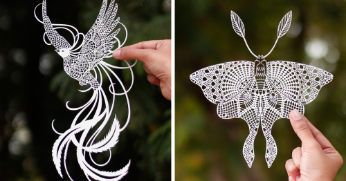 I’m A Paper Artist And I Created Crochet Out Of Paper (20 Pics)