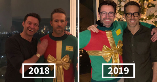 After Being Pranked Into Wearing An Ugly Sweater Last Year, Ryan Reynolds Uses It To Give Back