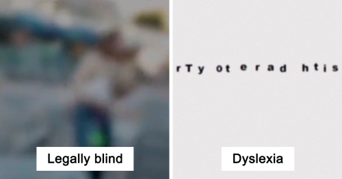 Medical Student Shows How People With Certain Medical Conditions See (19 Pics)