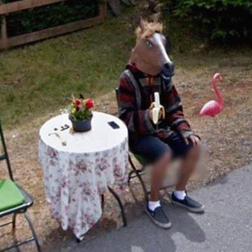 65 Of The Funniest And Weirdest Life Scenes Ever Caught On Google Street View