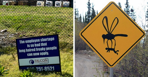 34 Of The Most Absurd Signs, As Spotted By The Panda Community