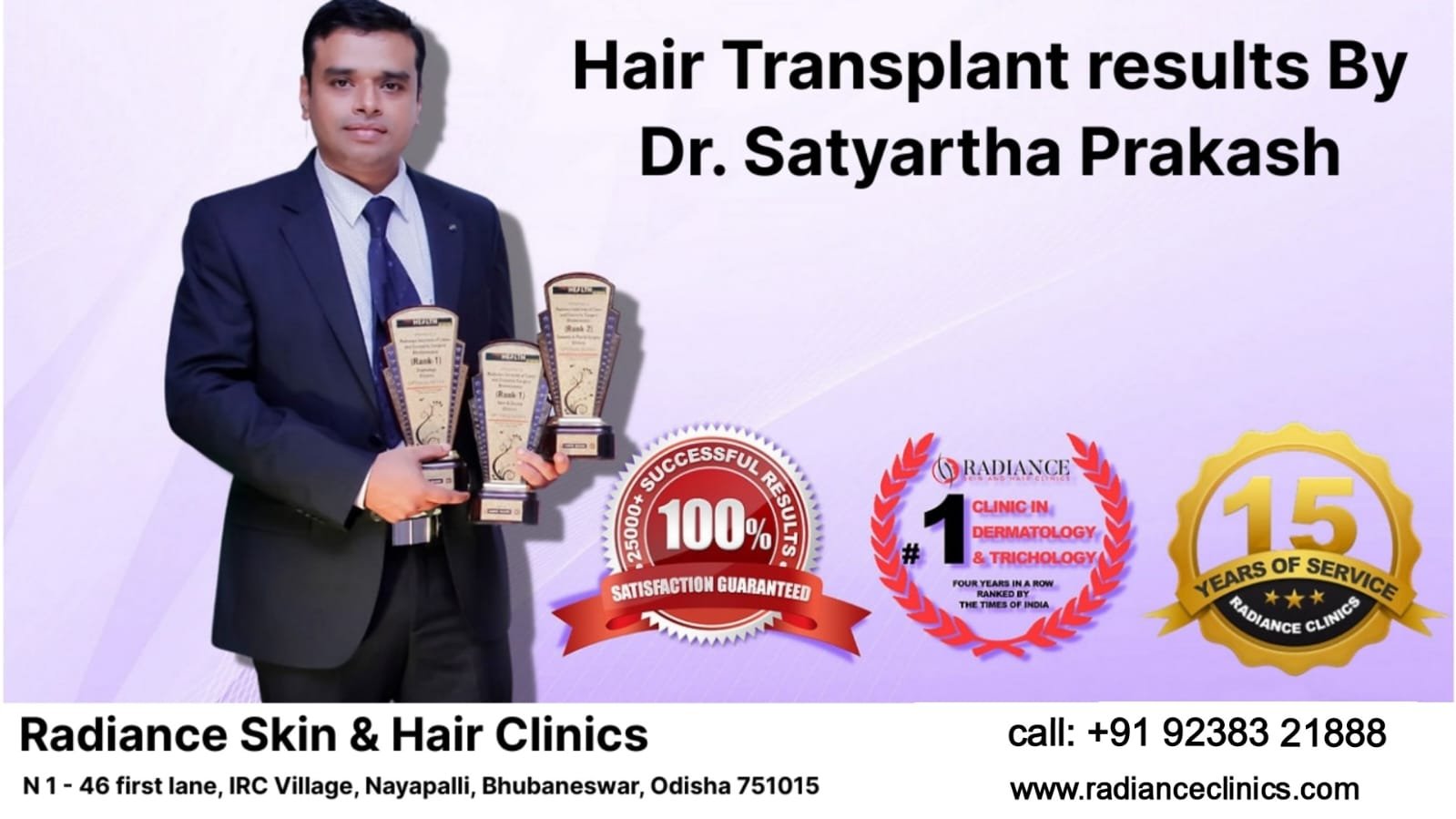 Radiance Clinics: A Beacon of Excellence in Skincare and Hair Restoration, Led by Dr. Satyartha Prakash – Your Path to Lasting Beauty and Confidence. - Borok Times