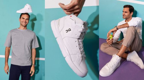Roger Federer Just Dropped THE ROGER Clubhouse Mid Sneaker With On Running