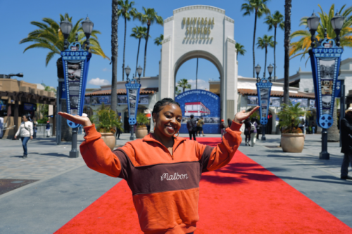 ‘Abbott Elementary’ Star Quinta Brunson Plays Hooky To Celebrate 60th Anniversary Of Studio Tour At Universal Studios Hollywood