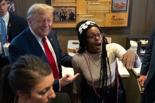 Chicken & Poli-trickin': Donald Trump's Chick-Fil-A Charade With Black Conservatives Slammed As 'Staged' 'Insult To Our Intelligence'