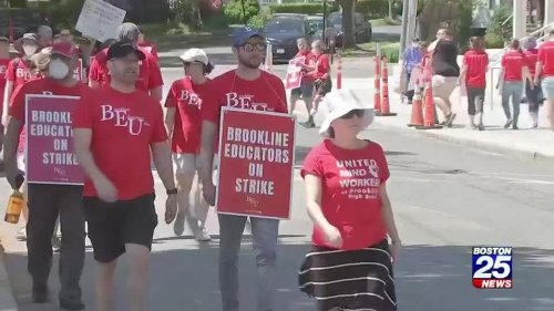 Striking teachers will return to work in Brookline after reaching a deal with town