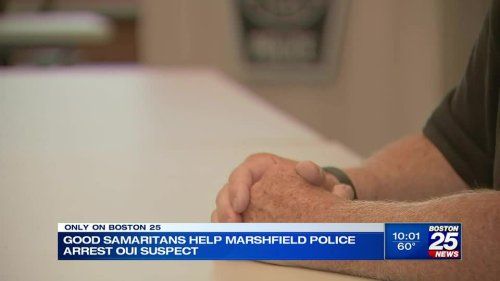 ‘We took him down’: Good Samaritans help Marshfield officer arrest defiant OUI suspect