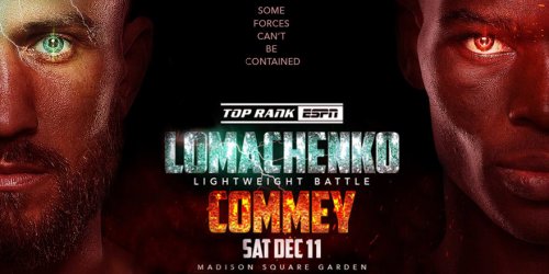 Match of the week: Vasyl Lomachenko vs Richard Commey
