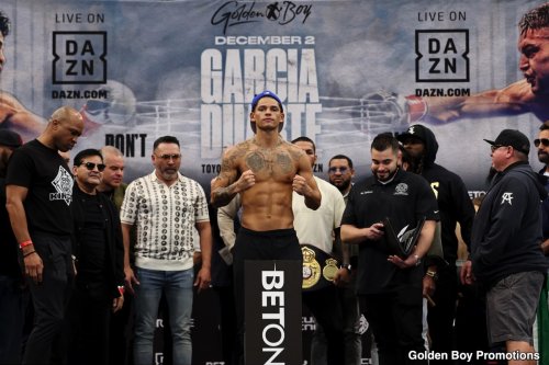 Ryan Garcia asked for 143-lb catchweight for Duarte fight reveals Oscar De La Hoya