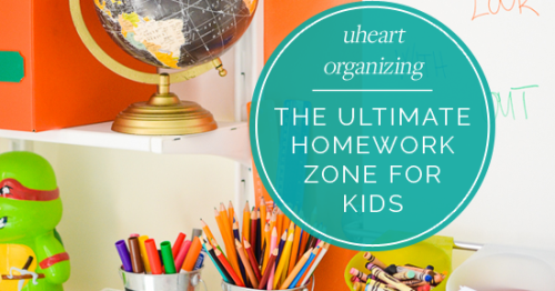 UHeart Organizing: The Ultimate Homework Zone for Kids