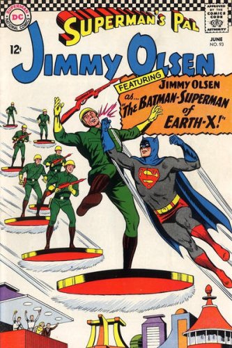 Episode #399 Part I: Superman Family Comic Book Cover Dated June 1966: Superman's Pal Jimmy Olsen #93!