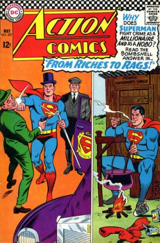 Episode #398 Part IV: Superman Comic Book Cover Dated May 1966: Action Comics #337!