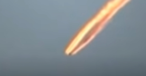 UFO Looks To Me Like It's Crashing Over Peru