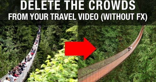 Delete the Crowds from Your Travel Video (without fx)