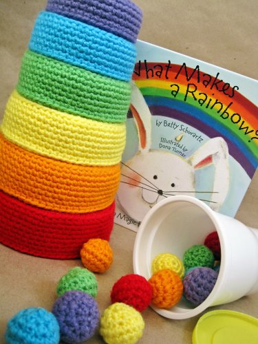 Crochet Pattern: Rainbow Nesting Bowls
