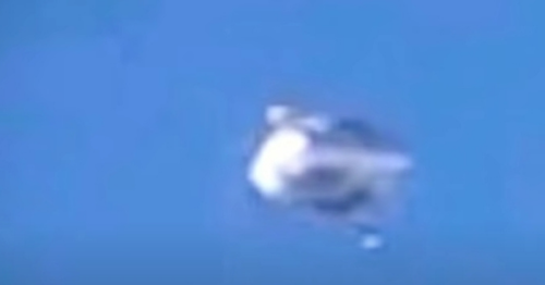 Military Pilot Films 3 UFOs in Restricted Air Space W72 From His F18 Jet