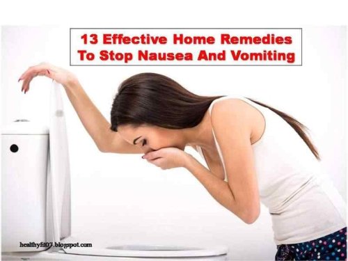 13 Effective Home Remedies To Stop Nausea And Vomiting
