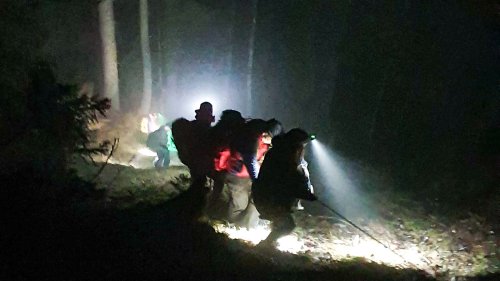 Urlauberfamilie in Oberau aus Bergnot gerettet