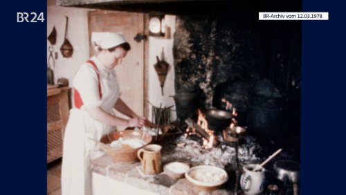 BR24 Retro: Hausgemachte Käsespätzle 1978