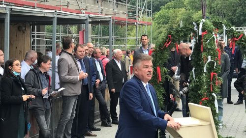 Richtfest für Erweiterungsbau am Klinikum Kulmbach