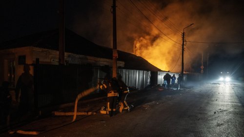 Ukraine-Ticker: Feuer auf russischem Militärstützpunkt