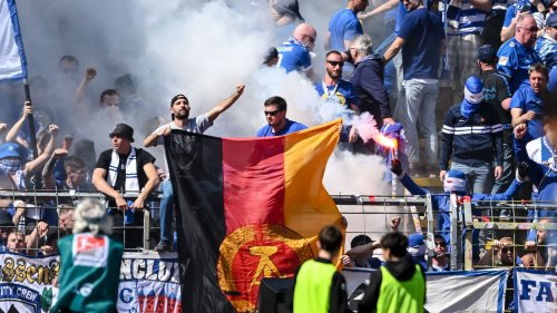 Magdeburger Fußballfans randalieren an Autohof in Franken