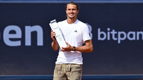 Aus der Krise in die Lederhose - Zverev begeistert München