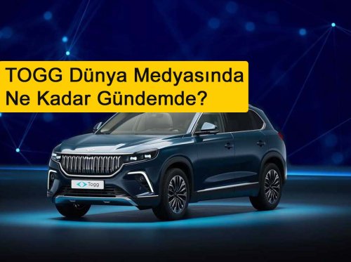 TOGG Dünya Medyasında Ne Kadar Gündemde?