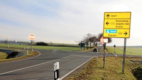 „Upener Kreuzung“ an der B 248 soll zum Kreisel werden