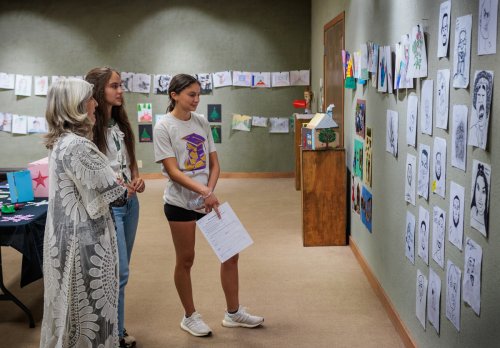 BHS art students’ work on exhibit at Fine Arts Center; junior high art show to begin May 20