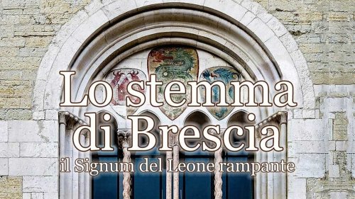 Botticino: lo stemma di Brescia, il Signum del leone rampante