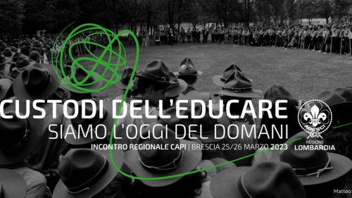 "Custodi dell'educare": a Brescia il convegno dei capi scout Agesci