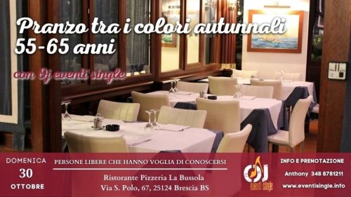 Brescia: pranzo tra i colori autunnali con Eventi Single