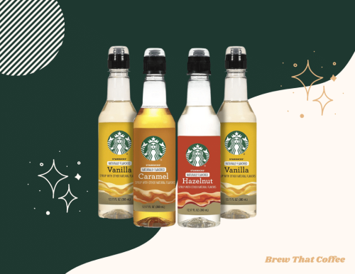 What Syrup Does Starbucks Use? (& Syrup Flavors Ranked) - Brew That Coffee