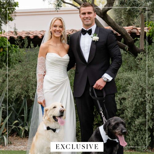 Exclusive: Go Inside Former Cincinnati Bengal Sam Hubbard's Unique Arizona Wedding, Which Featured a Statement Dance Floor