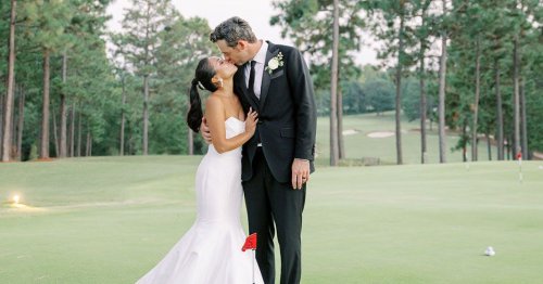 PGA Player Lanto Griffin’s Elegant Golf Course Wedding