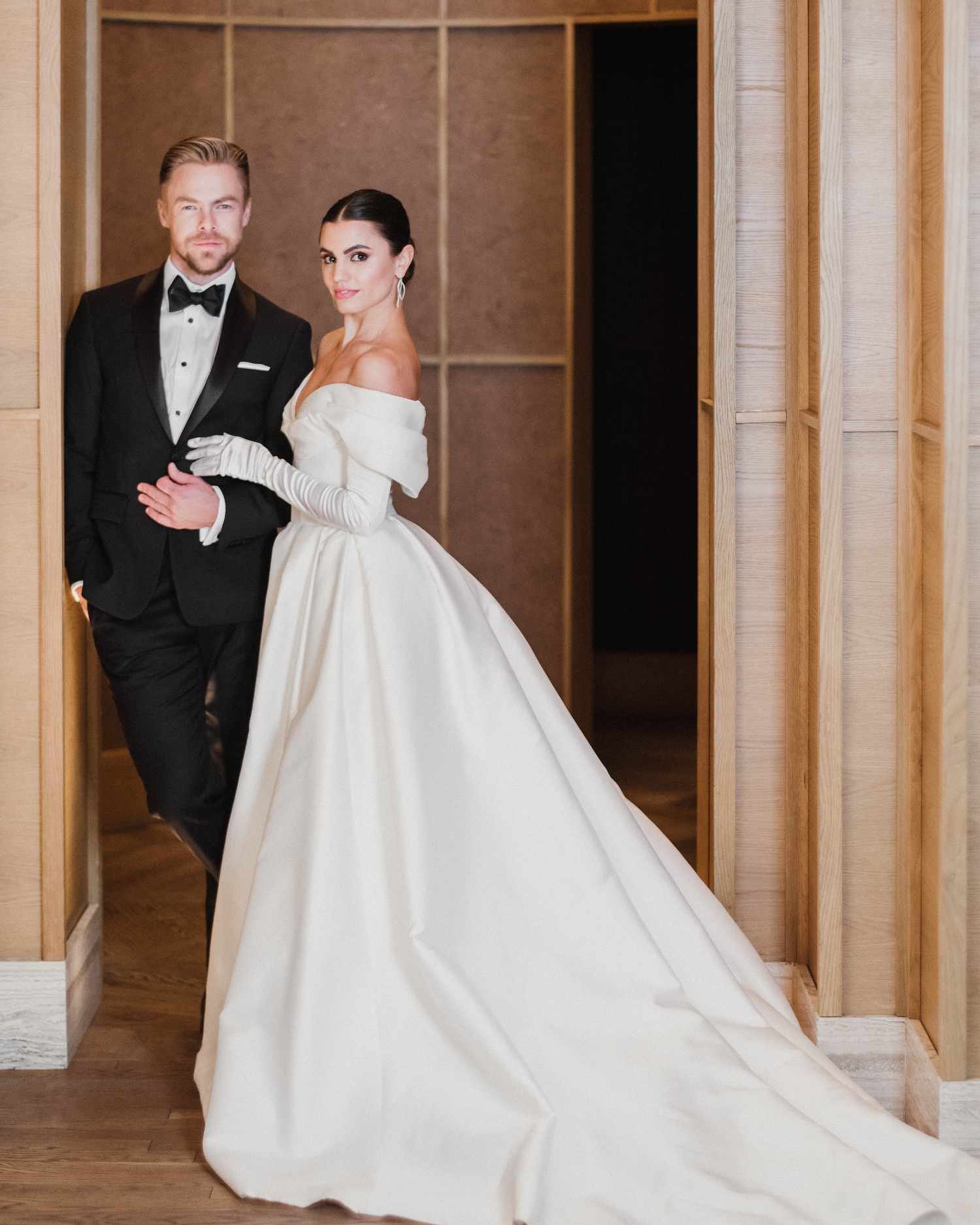 The Wedding Planning Issue featuring Derek Hough and Hayley Erbert - cover