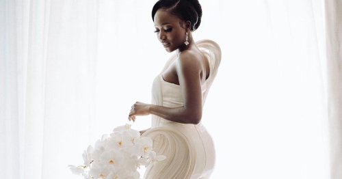 24 Elegant and Unique Structured Wedding Gowns