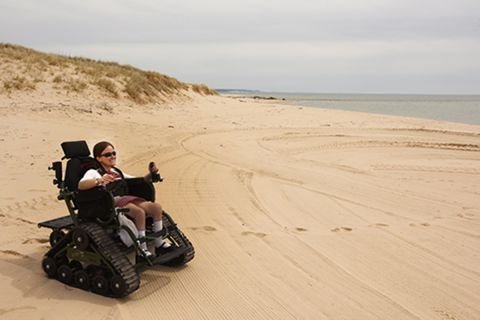 Michigan parks, beaches are improving access to visitors with disabilities