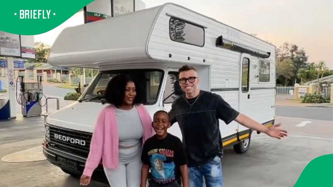 Family in South Africa trades home for RV life and sparks online debate