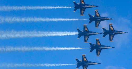Air And Sea Show Takes Flight Over Miami Beach For Memorial Day Weekend