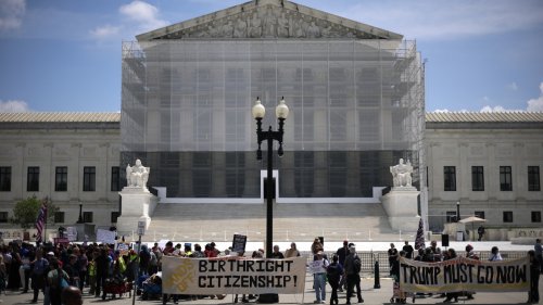SCOTUS divided over birthright citizenship. And, a recap of Diddy's trial