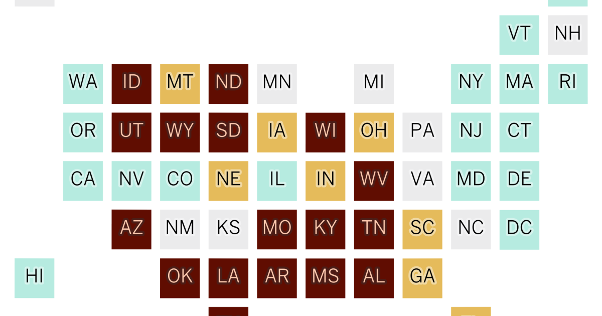 Where is abortion legal? In red states, women navigate a chaotic landscape